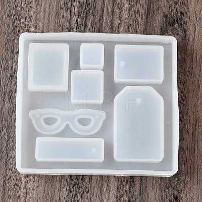 Glasses & Rectangle & Square DIY Silicone Molds SIMO-H019-04F-1