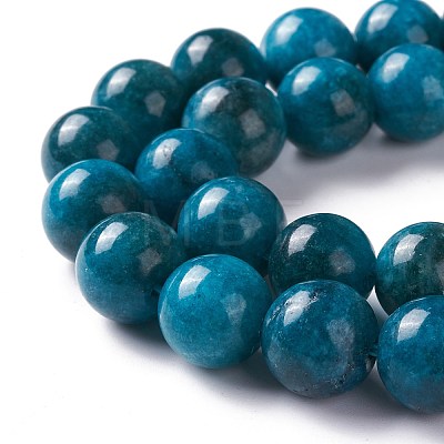 Natural White Jade Imitation Apatite Beads Strands G-I299-F10-10mm-1