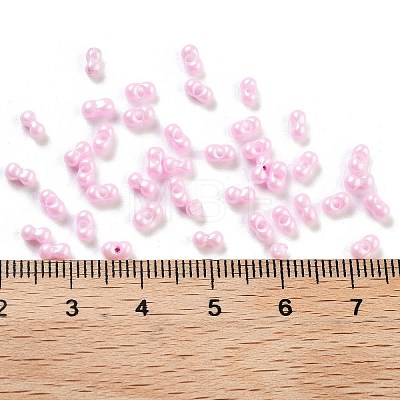 Opaque Colours Glass Seed Beads SEED-A033-06L-1