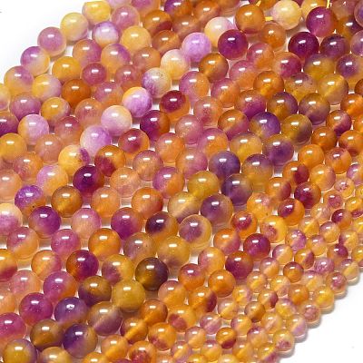 Natural Malaysia Jade Beads Strands G-L645-C01-4mm-32-1