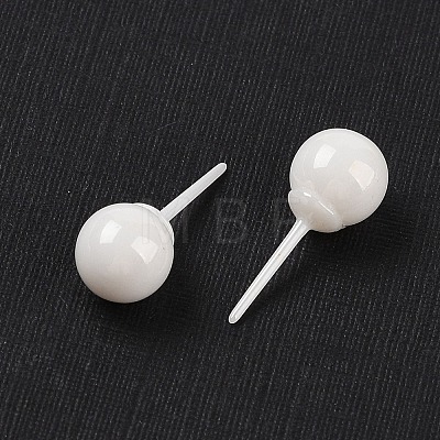 Hypoallergenic Bioceramics Zirconia Ceramic Stud Earrings EJEW-C111-01A-1