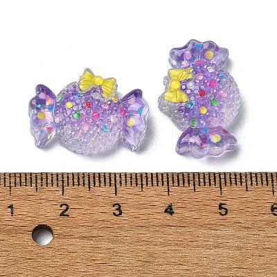 Transparent Epoxy Resin Decoden Cabochons CRES-I030-06A-1