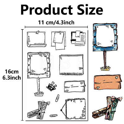 Plastic Stamps DIY-WH20018-0225-1