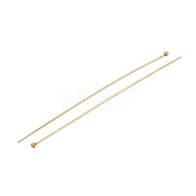 304 Stainless Steel Head Pins STAS-T065-70mm-20G-1