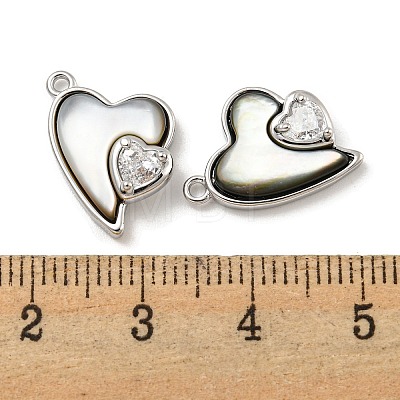 Natural Black Lip Shell Pendants KK-L211-010P-03-1