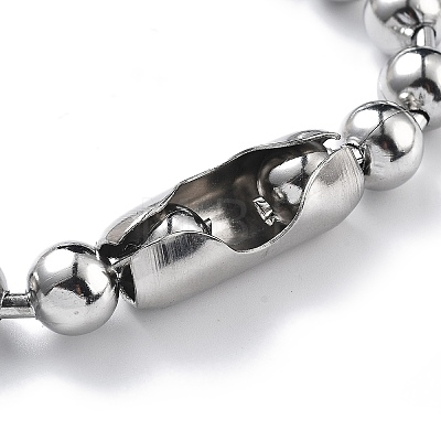 304 Stainless Steel Ball Chain Necklaces CHS-F009-01H-45cm-P-01-1