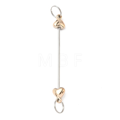 Iron Beadable Keychain Bar IFIN-F164-02A-1
