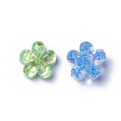 Resin Cabochons RESI-F017-07-1