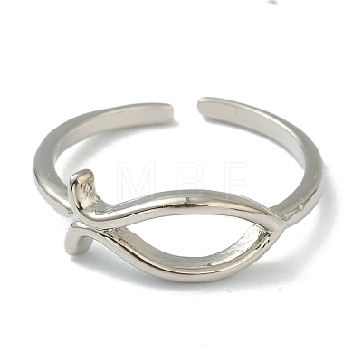 Brass Cuff Rings RJEW-L100-002-1