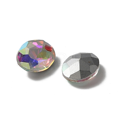 Pointed Back Glass Rhinestone Cabochons DIY-WH0043-57B-01-1