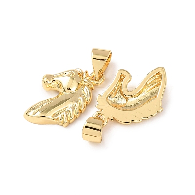 Brass Pendants KK-D223-07G-02-1