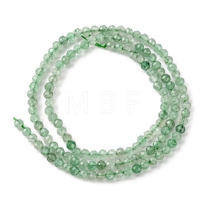 Natural Green Strawberry Quartz Beads Strands G-Z034-A02-02-1