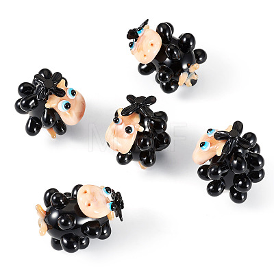 5Pcs Handmade Lampwork Display Decorations LAMP-TA0002-60A-1
