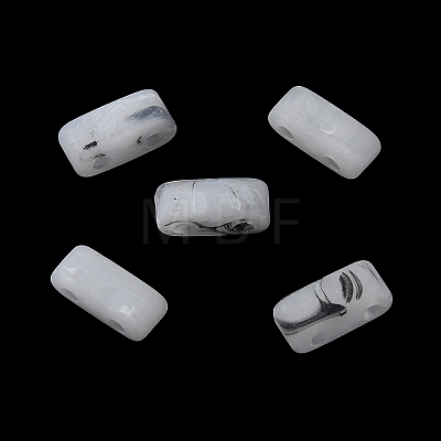 Opaque Acrylic Slide Charms OACR-Z010-02O-1
