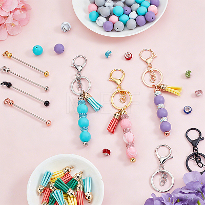 DIY Jewelry Keychain Kits DIY-GA0010-16-1
