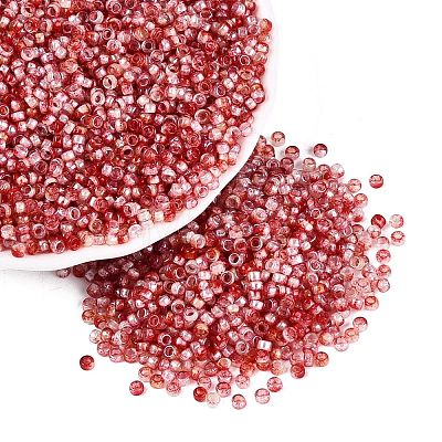 Baking Paint Glass Seed Beads SEED-Q041-03A-09-1