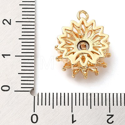 Brass with Cubic Zirconia Pendant FIND-Z030-02KCG-1