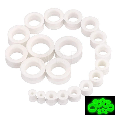 10 Pairs Silicone Ear Gauges WGCF9F6-20-1