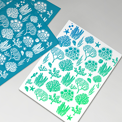 Silk Screen Printing Stencil DIY-WH0341-138-1