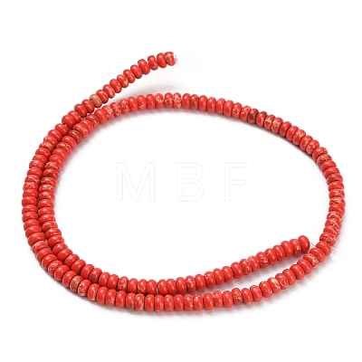 Synthetic Imperial Jasper Beads Strands G-Z110-B04-2x4mm-05-1