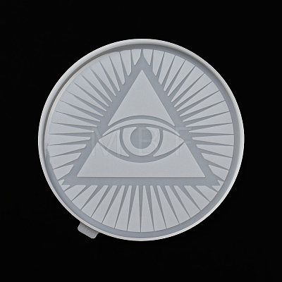 Eye of Providence/All-seeing Eye DIY Silicone Molds AJEW-D052-02-1