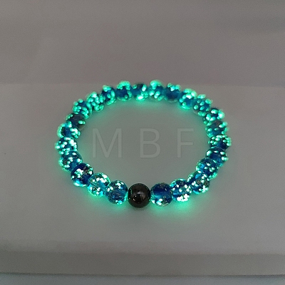 Luminous Glass Stretch Bracelets PW-WGA9C81-01-1