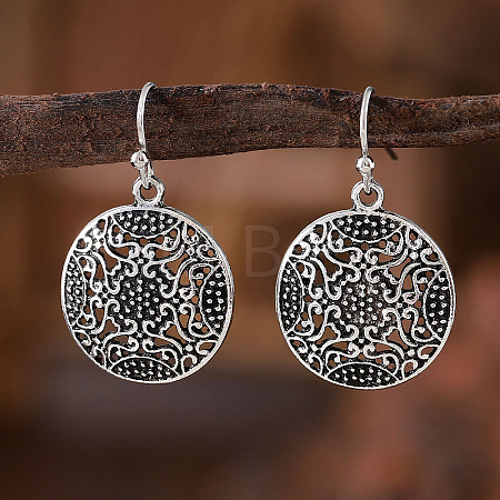 Zinc Alloy Dangle Earrings FS-WG5C480-01-1