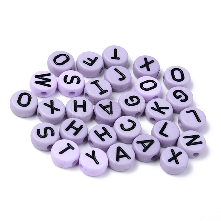 Opaque Acrylic Beads MACR-S273-50C-1