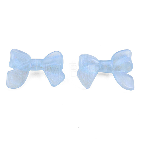 Transparent Luminous Acrylic Beads TACR-T007-11A-1