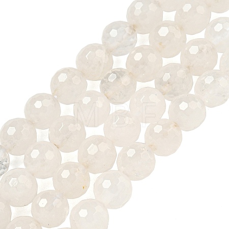 Natural Quartz Crystal Beads Strands X-G-E571-A11-02-1