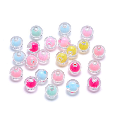 Transparent Acrylic Beads X-TACR-S135-002-1