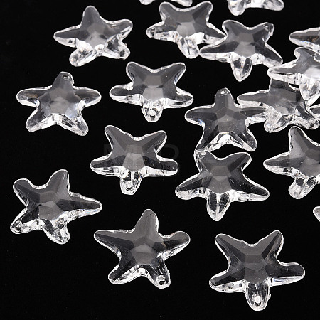 Transparent Acrylic Beads LS-X-TACR-S154-58B-205-1
