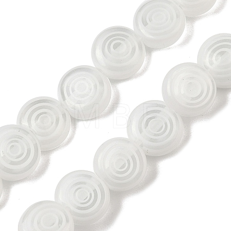 Handmade Lampwork Beads Strands LK-R004-50E-1