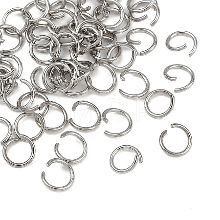 304 Stainless Steel Open Jump Rings STAS-P392-01P-1