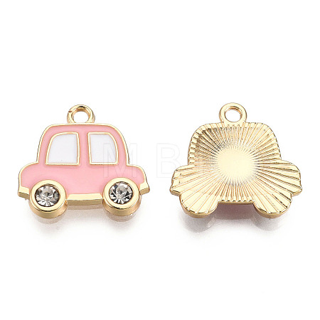 Alloy Enamel Pendants ENAM-S119-015B-1