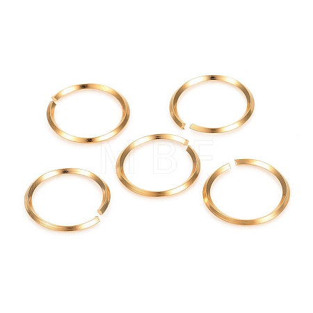 304 Stainless Steel Open Jump Rings STAS-I150-07H-G-1