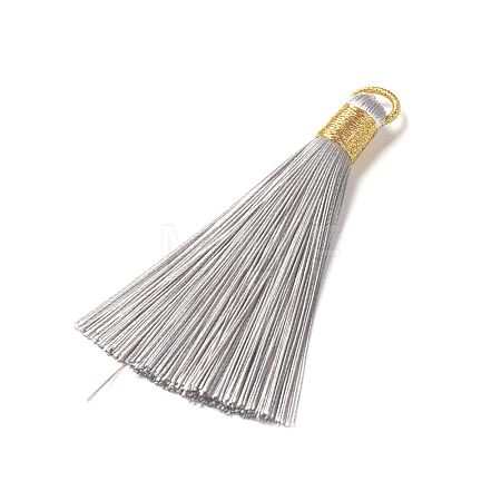 Polyester Tassel Pendants FIND-I009-D26-1