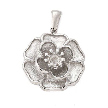 304 Stainless Steel Pendants LS-STAS-Q349-01F-P-1