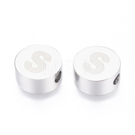 Tarnish Resistant 304 Stainless Steel Beads STAS-I126-02P-S-1
