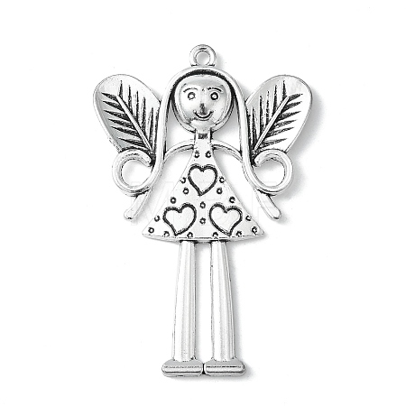 Tibetan Style Alloy Large Fairy Pendants LS-LF1724Y-1
