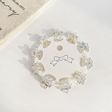 Mini Plastic Claw Hair Clips PW-WGD78D8-02-1