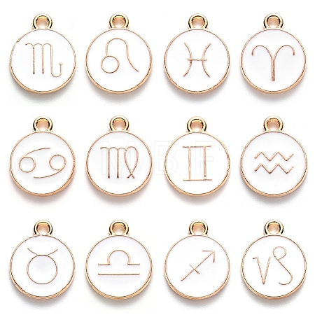 Alloy Enamel Pendants ENAM-YW0001-100-1