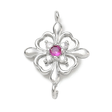 Brass Rhinestone Pendants RB-CBAA948-01P-1