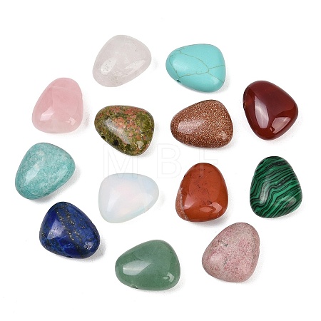 Natural & Synthetic Mixed Stone Pendants G-B195-01-1