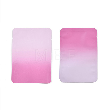 Two Tone Rectangle Plastic Zip Top Gift Bags OPP-C003-01E-03-1