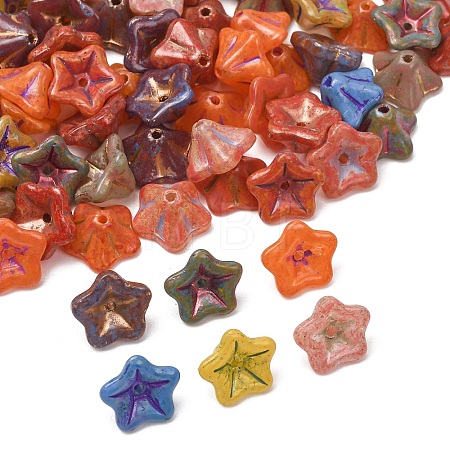Handmade Lampwork Beads LA-CBAD2DB-01C-1