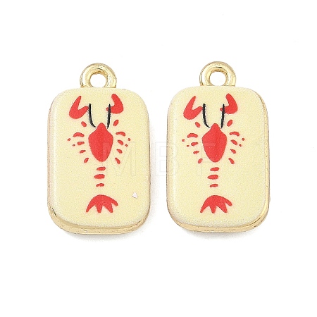 Printed Alloy Pendants PALLOY-P319-07J-08-1