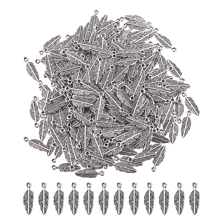 300Pcs Tibetan Style Alloy Pendants TIBEP-DC0001-53-1