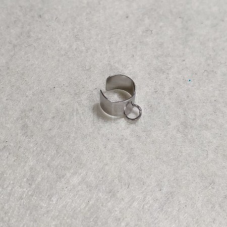 304 Stainless Steel Ear Cuff Findings HJEW-WH00718-01-1