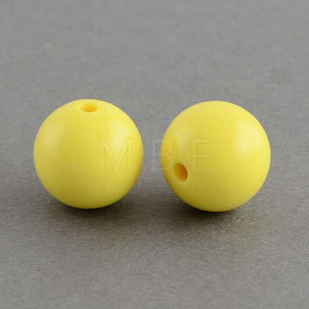 Chunky Bubblegum Round Acrylic Beads SACR-S044-16mm-06-1